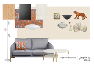 Living Room Mood Board